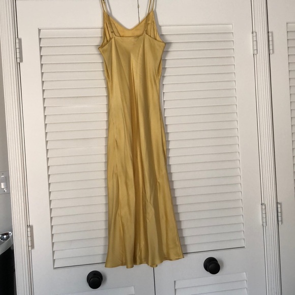 SOLD!! Spell Boudoir Slip Dress in Marigold - Picture 5 of 7